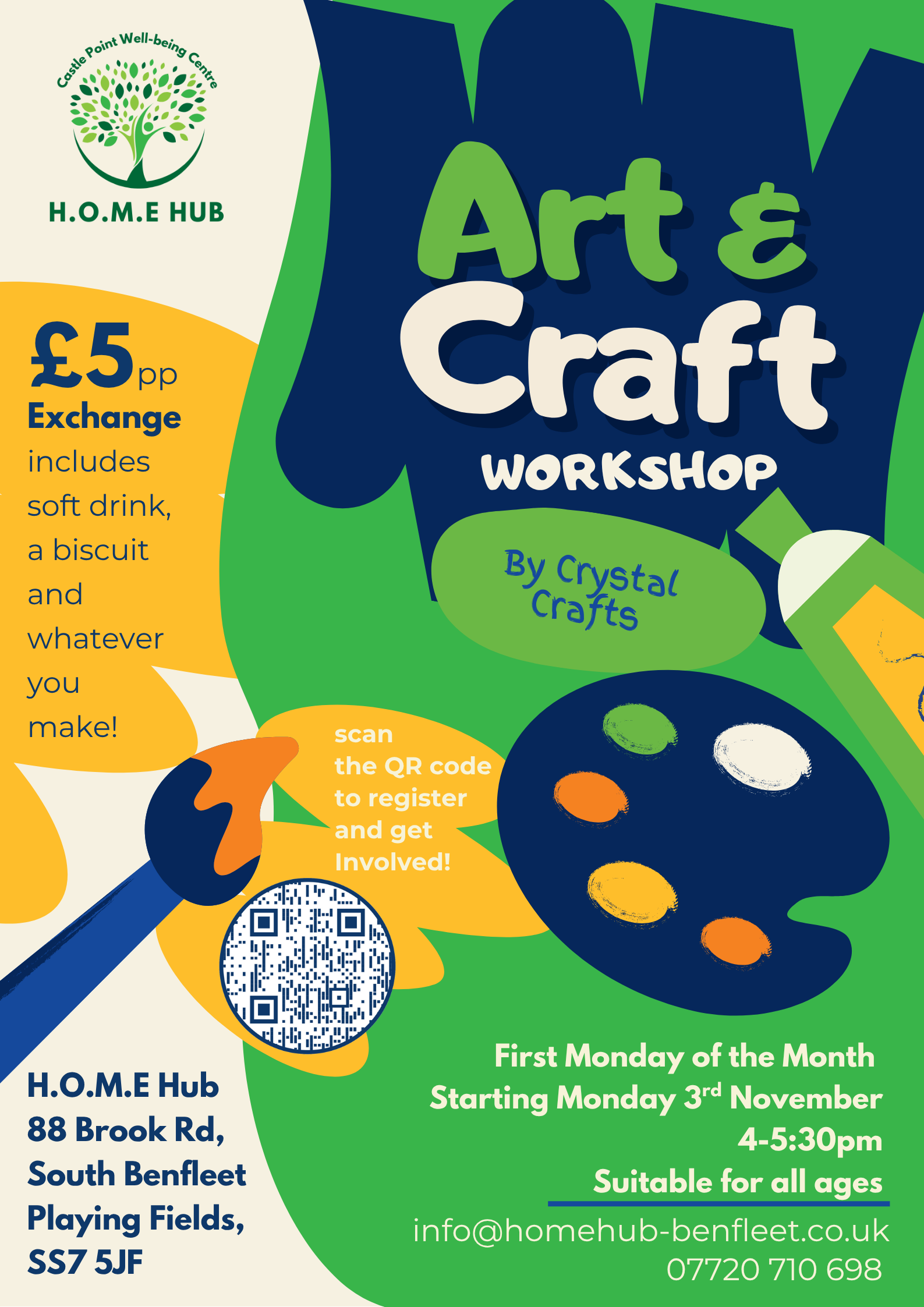 Arts & Crafts at the H.O.M.E Hub